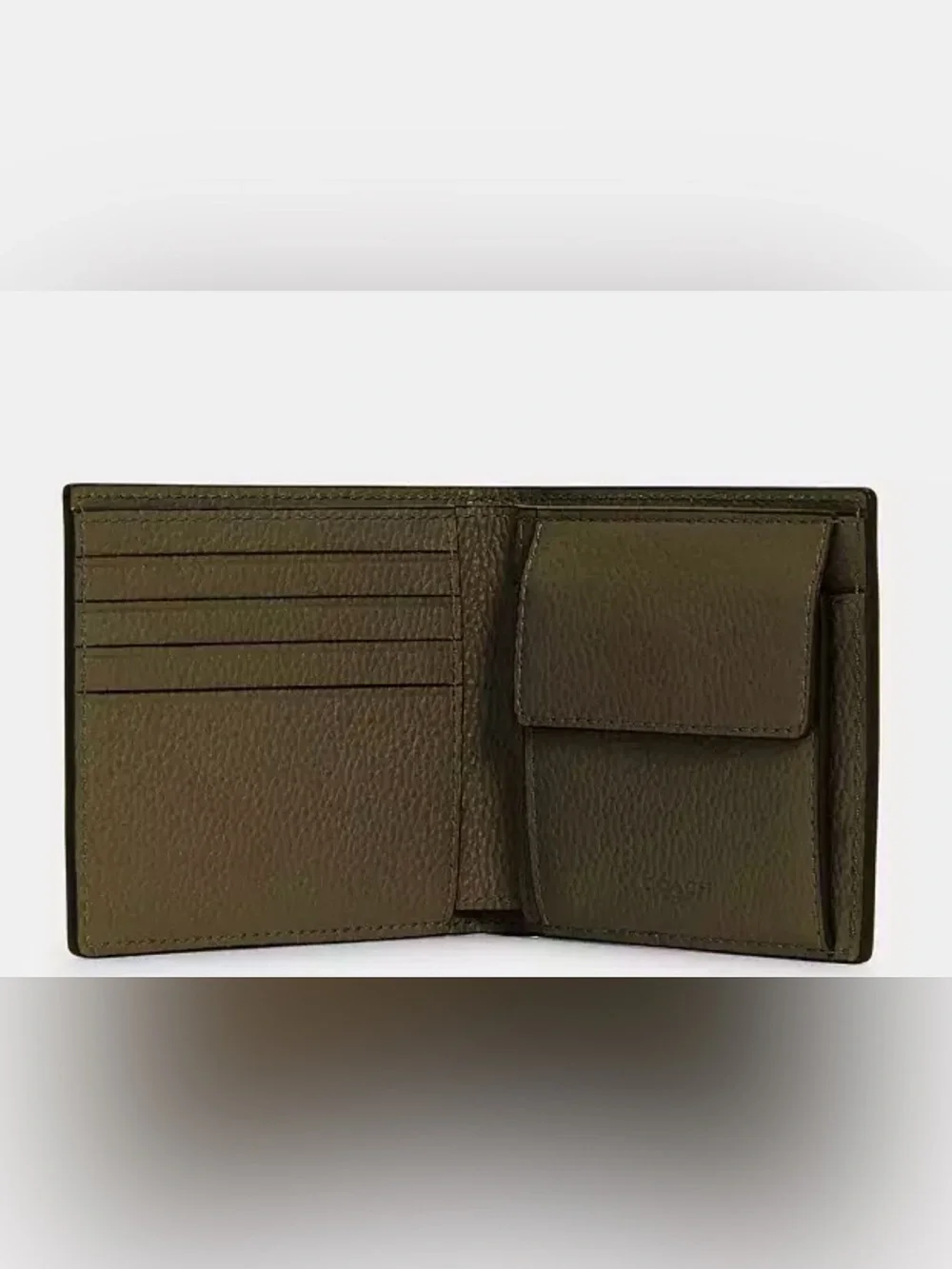 Coach coin wallet . New no tag color olive